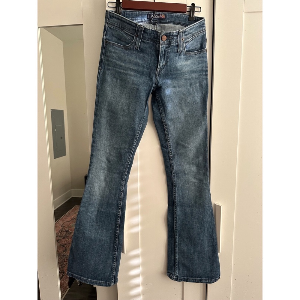 Vintage Levi’s low rise flare jeans